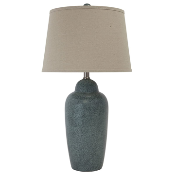 Picture of Saher Blue-Green Ceramic Table Lamp