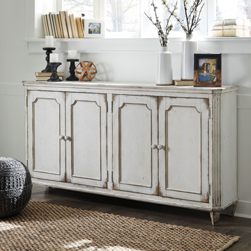 Picture of Mirimyn Accent Console in Antique White