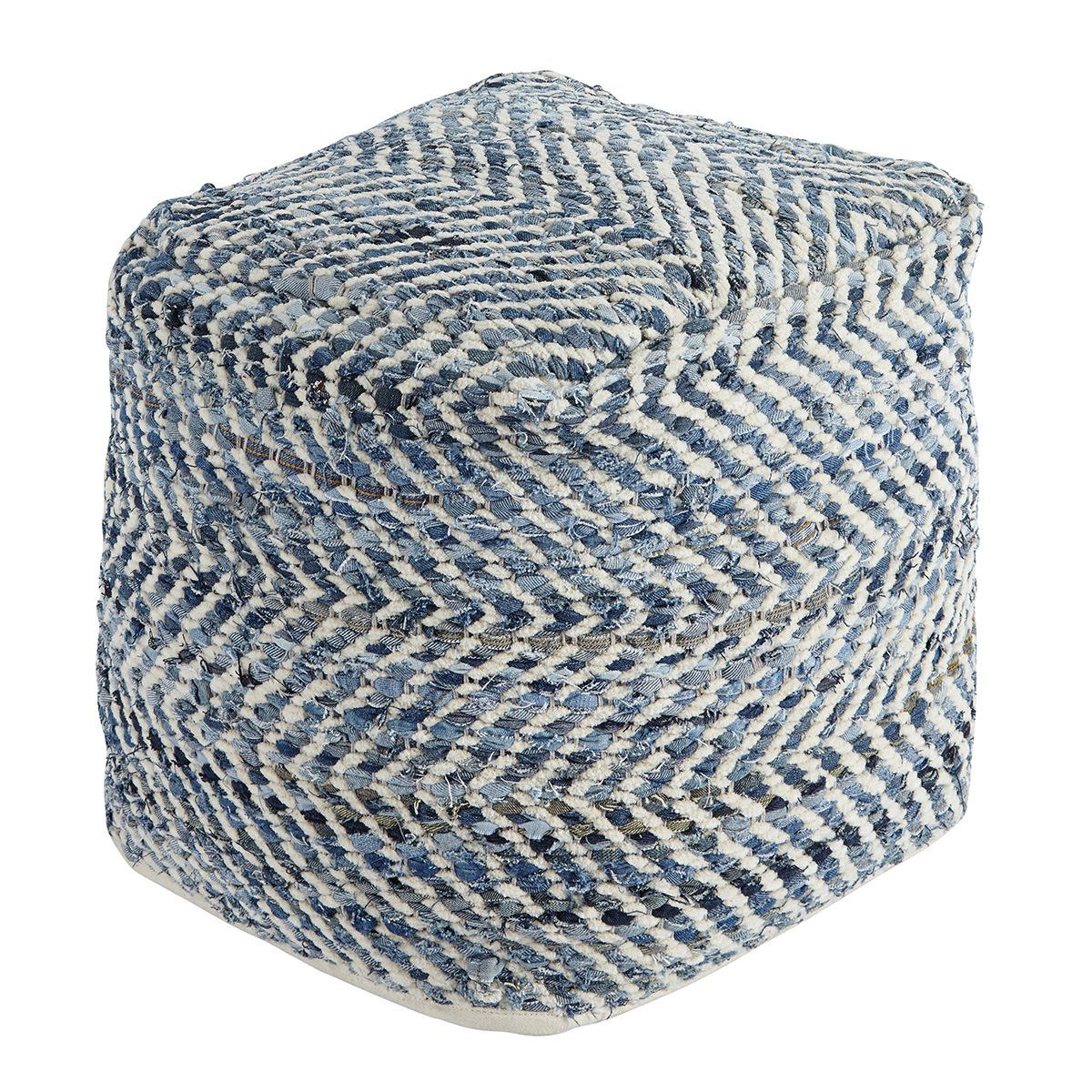 Picture of Chevron Pouf