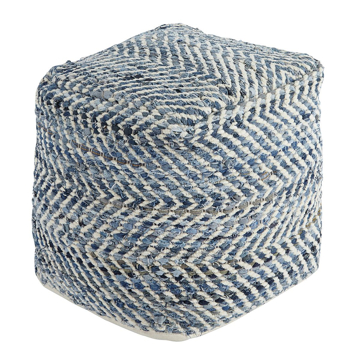 Picture of Chevron Pouf