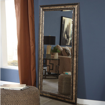 Picture of Dulal Antique Gold Frame Floor Mirror