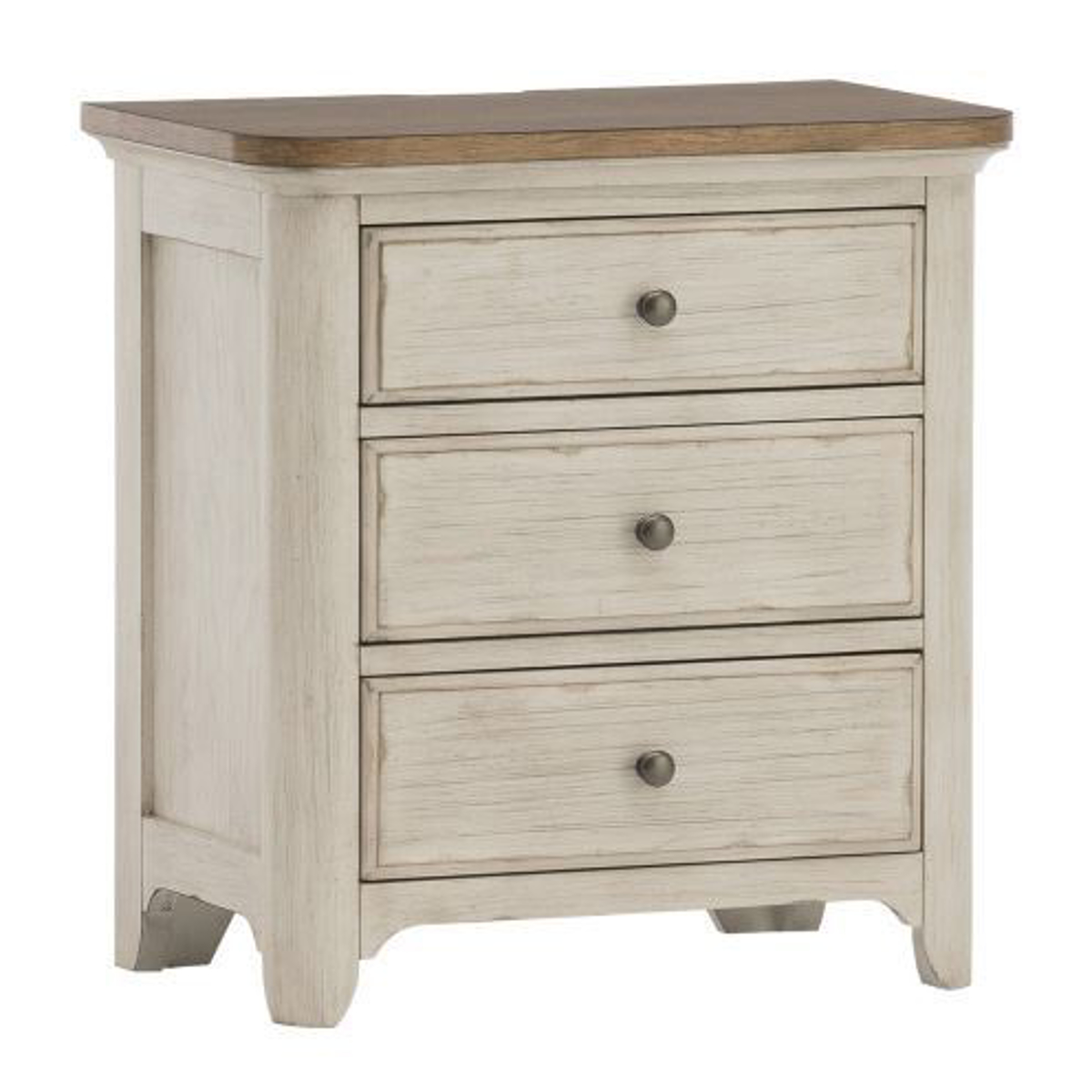Picture of Roanoak 3 Drawer Nightstand