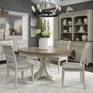 Picture of Roanoak Ladder Back Upholstered Side Chair