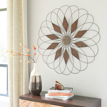 Picture of Dorielle Wire Flower Art