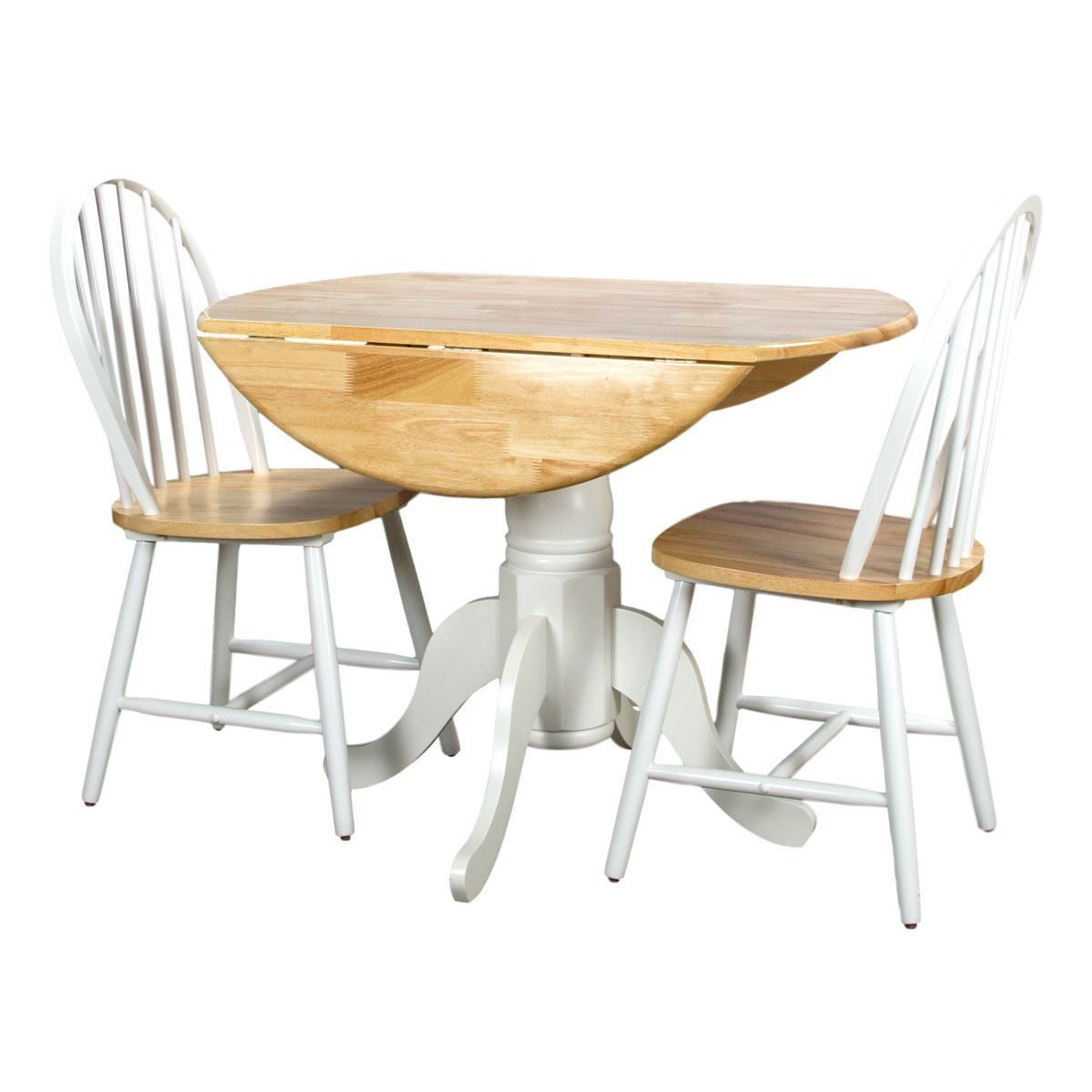 Picture of Anna Drop Leaf Pedestal Table