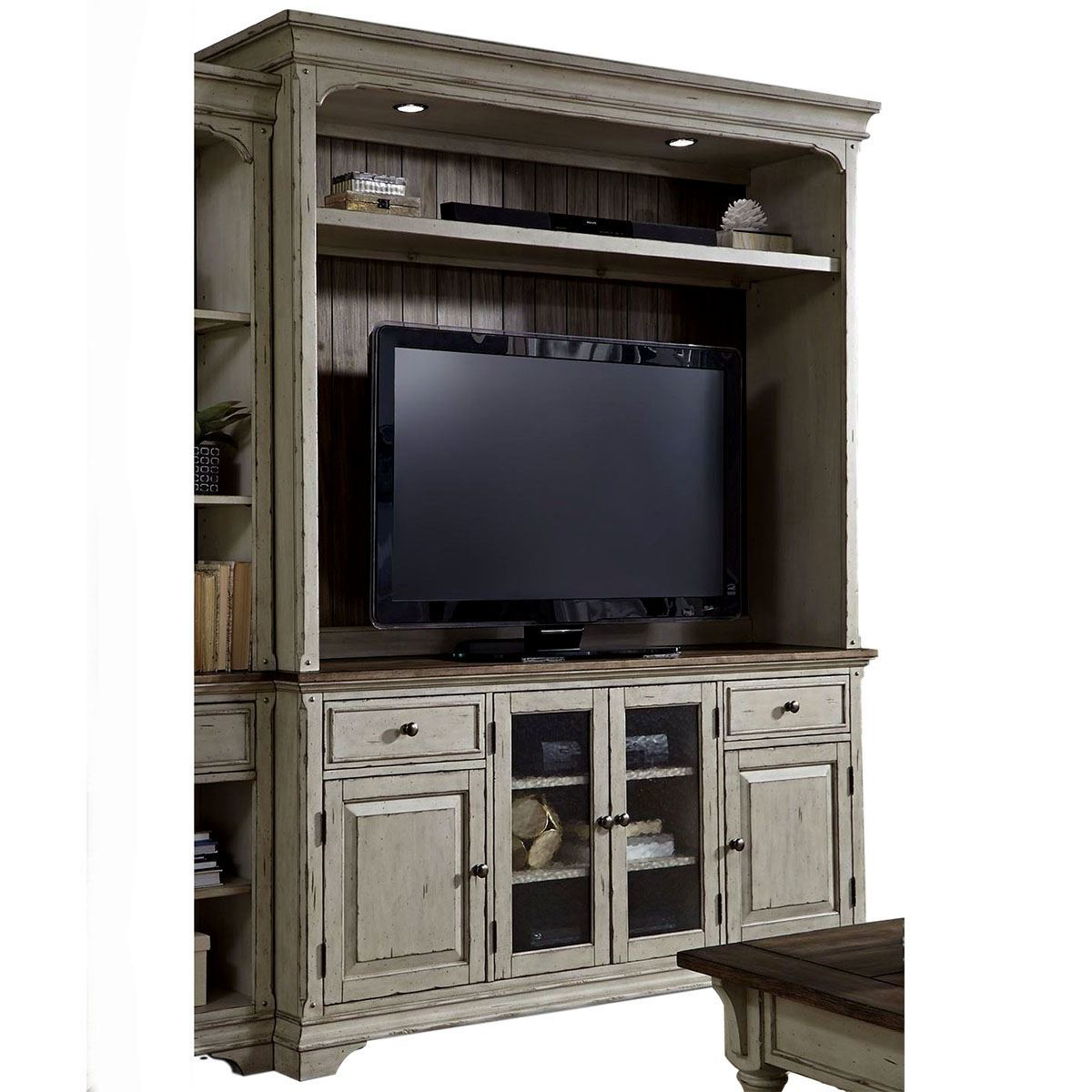 Picture of Nora Console and Hutch Entertainment Set
