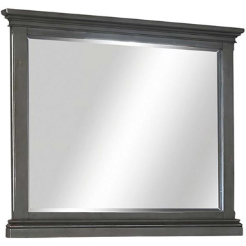 Picture of Oxford Landscape Mirror In Peppercorn