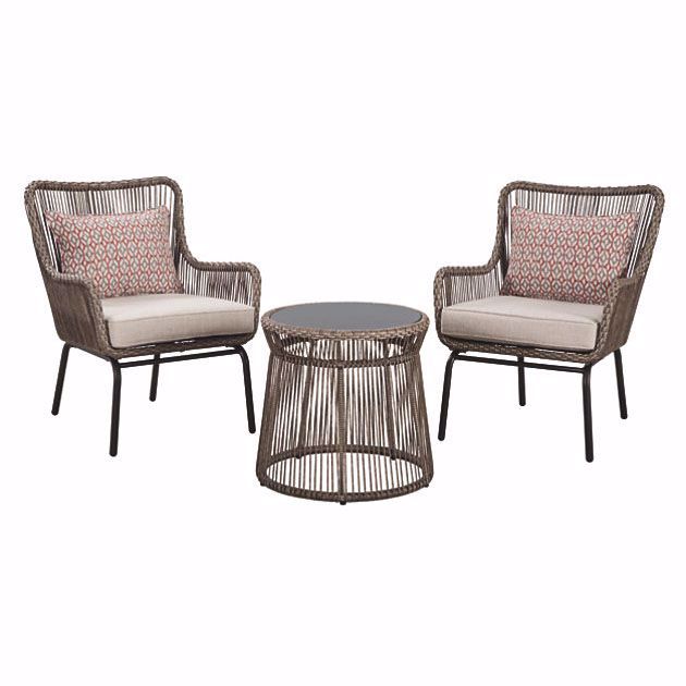 Pura Vida 3 Piece Patio Seating Set
