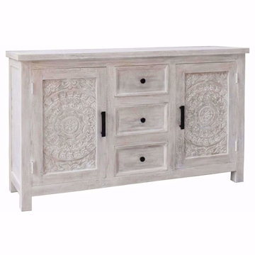 Picture of Flora Two Door Three Drawer Credenza