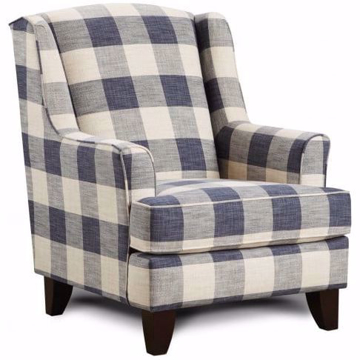 Picture of Iris Plaid Accent Chair