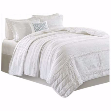 Picture of Celeste White 4 Piece Coverlet Set