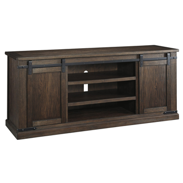 Picture of Waco Barn Door XL Brown Media Console