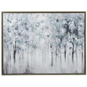 Picture of Brecklin Blue / Gray Tree Landscape