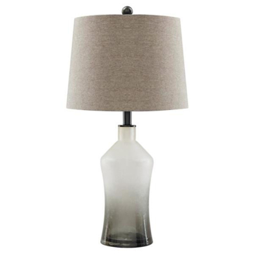 Picture of Noliie Gray Glass Table Lamp Set