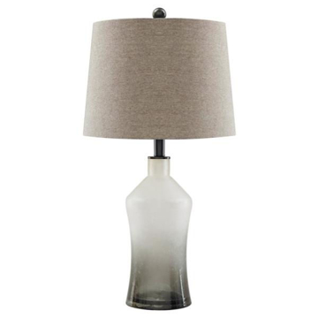 Picture of Noliie Gray Glass Table Lamp Set