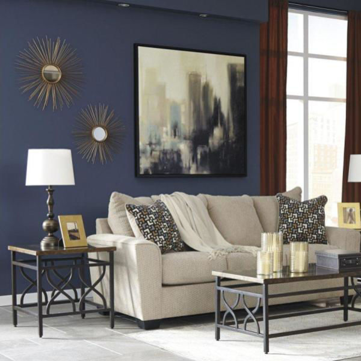 Picture of Doniel Sunburst Mirror Set
