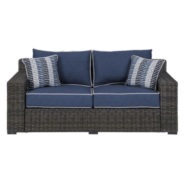Picture of SEASIDE LOVESEAT W/CUSHION