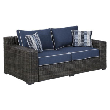Picture of SEASIDE LOVESEAT W/CUSHION