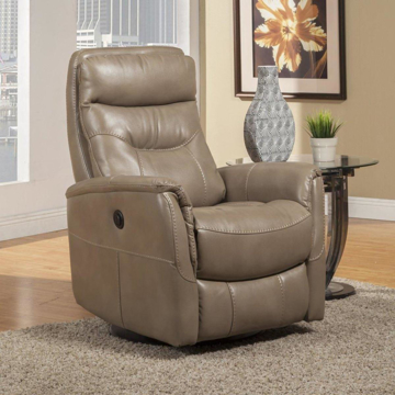 Picture of GEMINI POWER SWIVEL GLIDER RECLINER in Linen