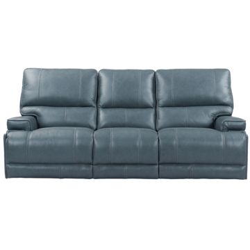 Picture of WHISTLER CORDLESS SOFA W/ POWER HEADREST IN AZURE