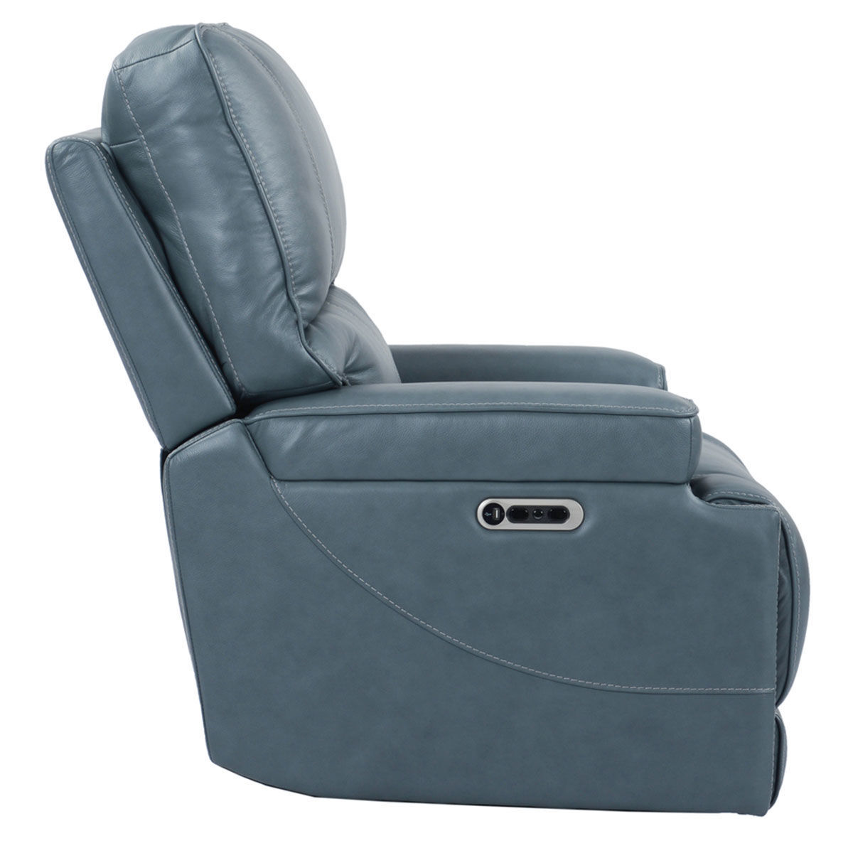 Picture of WHISTLER CORDLESS RECLINER W/ POWER HEADREST IN AZURE