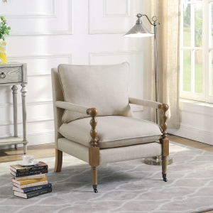 Picture of ACCENT CHAIR (BEIGE)