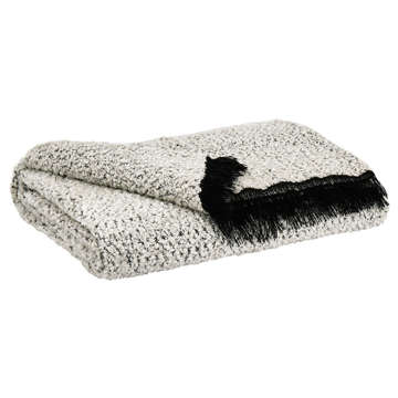 Picture of LEONITA BLACK & WHITE THROW