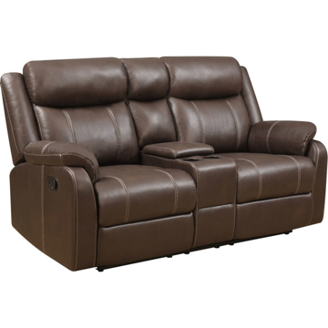 Picture of Derrick Reclining Loveseat with Console