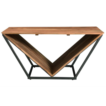 Picture of WOOD TRIANGLE COCKTAIL TABLE