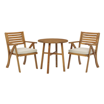 Picture of MARCO 3PC ACACIA BISTRO SET