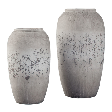 Picture of DIMITRA 2 PC GREY VASE SET