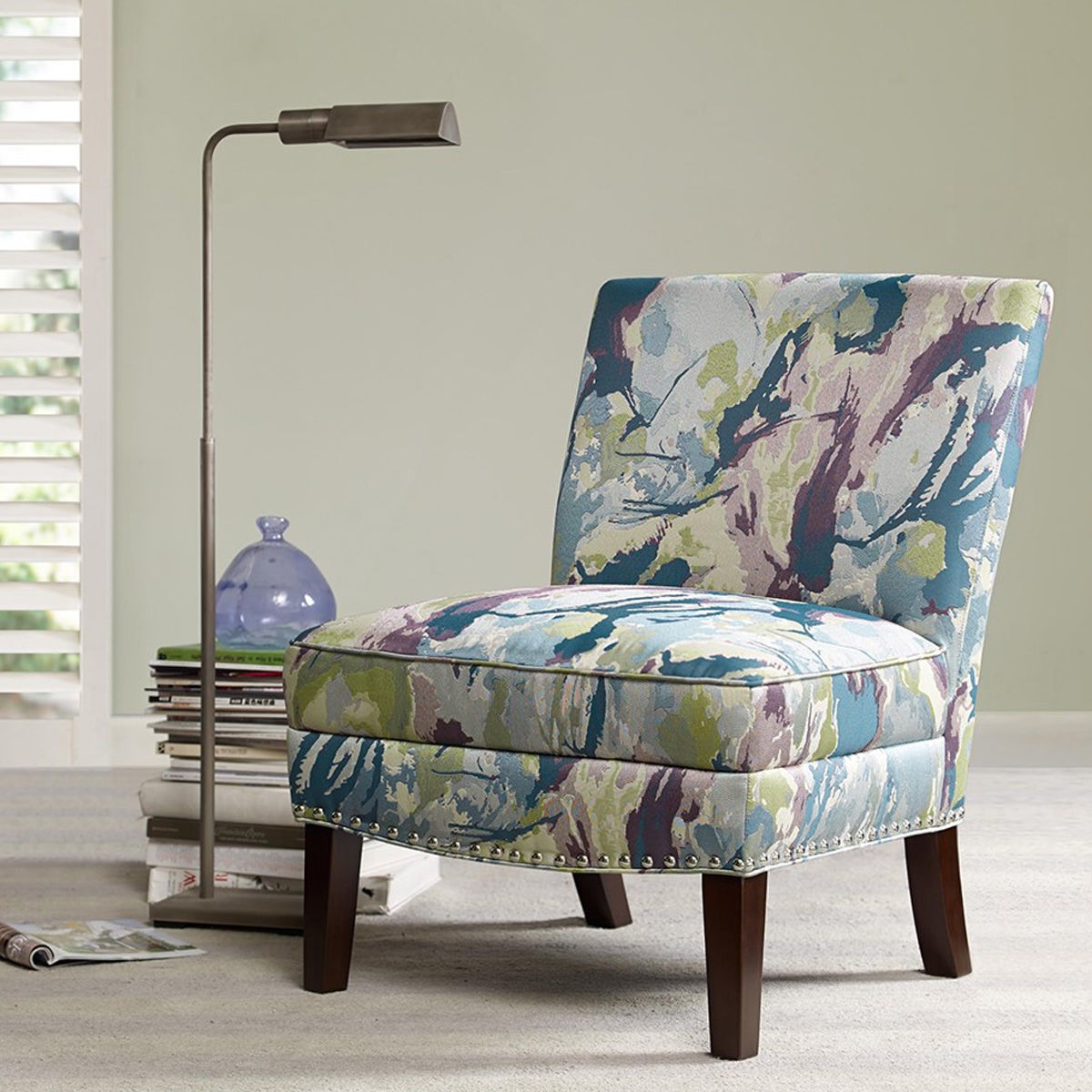 Recliners and Chairs HAYDEN SLIPPER ACCENT CHAIR Lifestyle