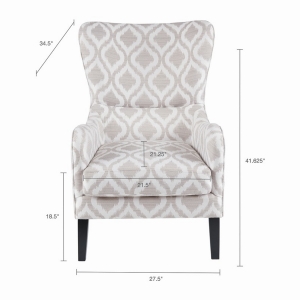 Picture of ADRIANNE SWOOP WING CHAIR