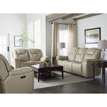 Picture of CHANDLER LINEN SOFA W/PHR