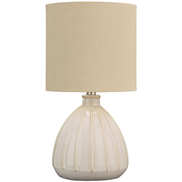 Picture of GRANTNER CREAM TABLE LAMP