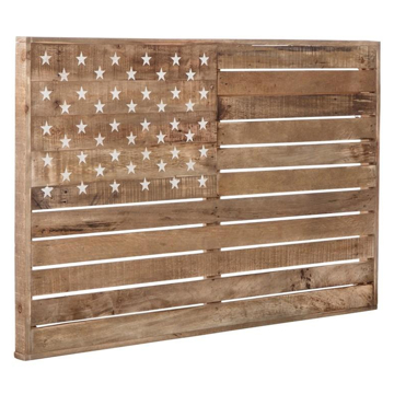 Picture of JONWAY WOOD FLAG WALL ART