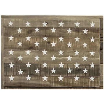 Picture of JONWAY WOOD FLAG WALL ART