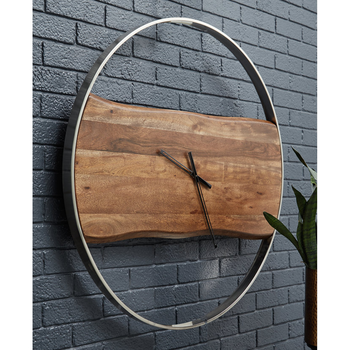 Picture of PANCHALI LIVE EDGE WALL CLOCK