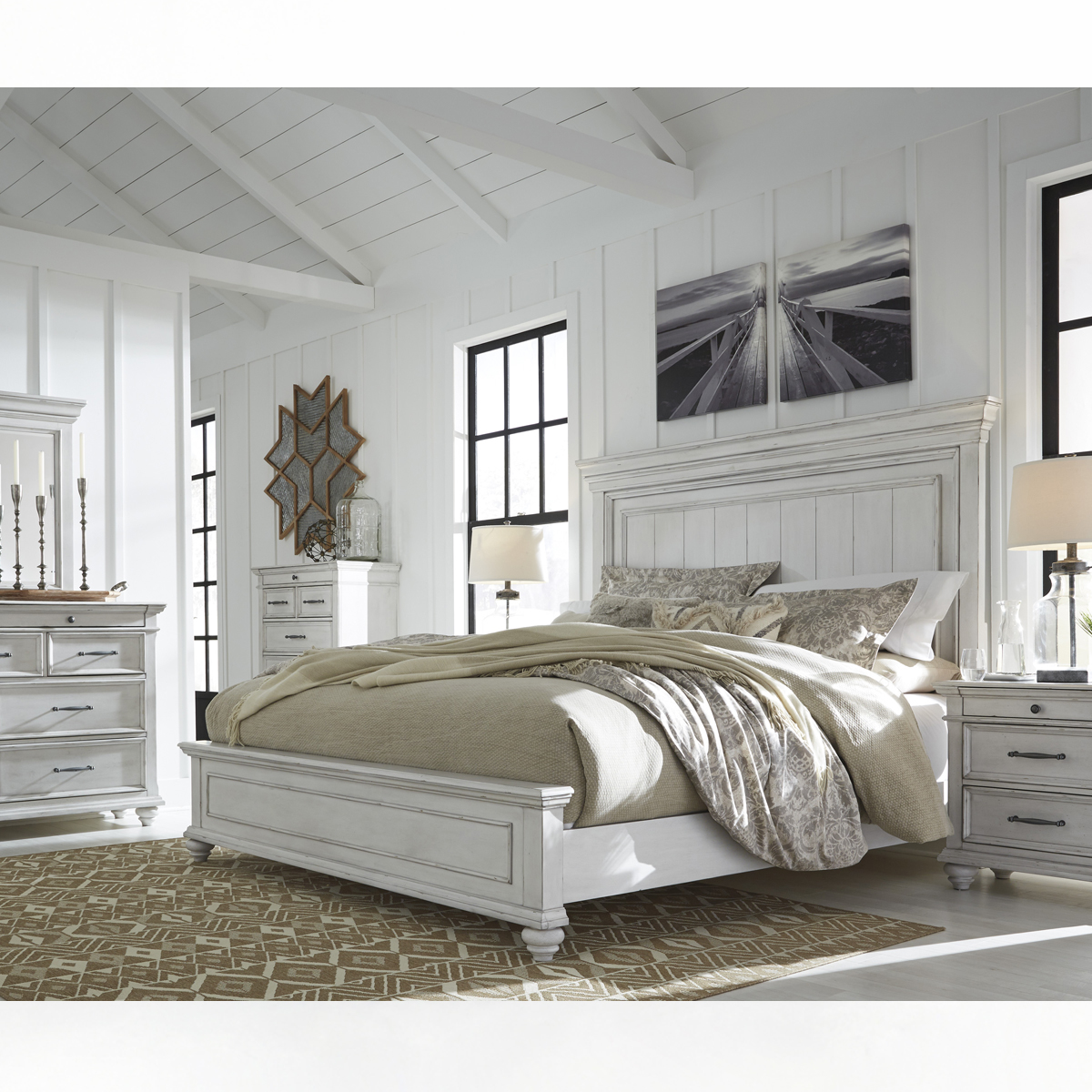 Picture of KARENA QUEEN PANEL BED 
