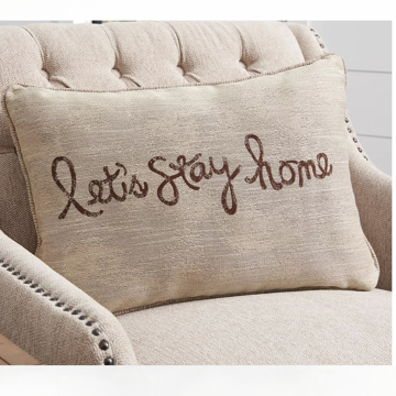 Picture of LETS STAY HOME PILLOW