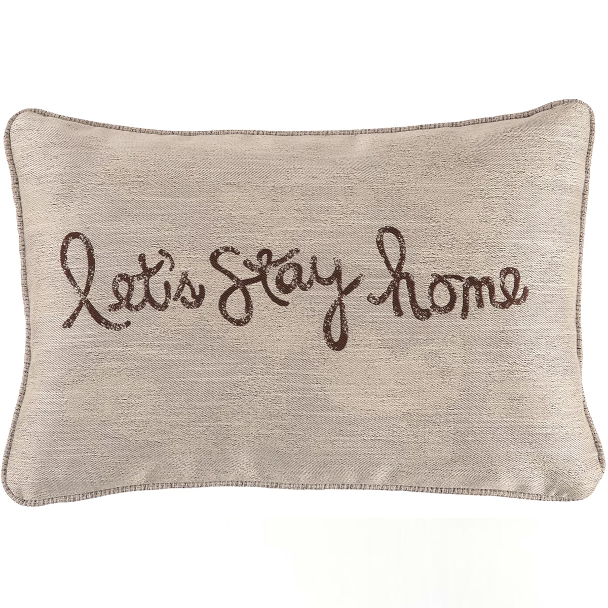 Picture of LETS STAY HOME PILLOW
