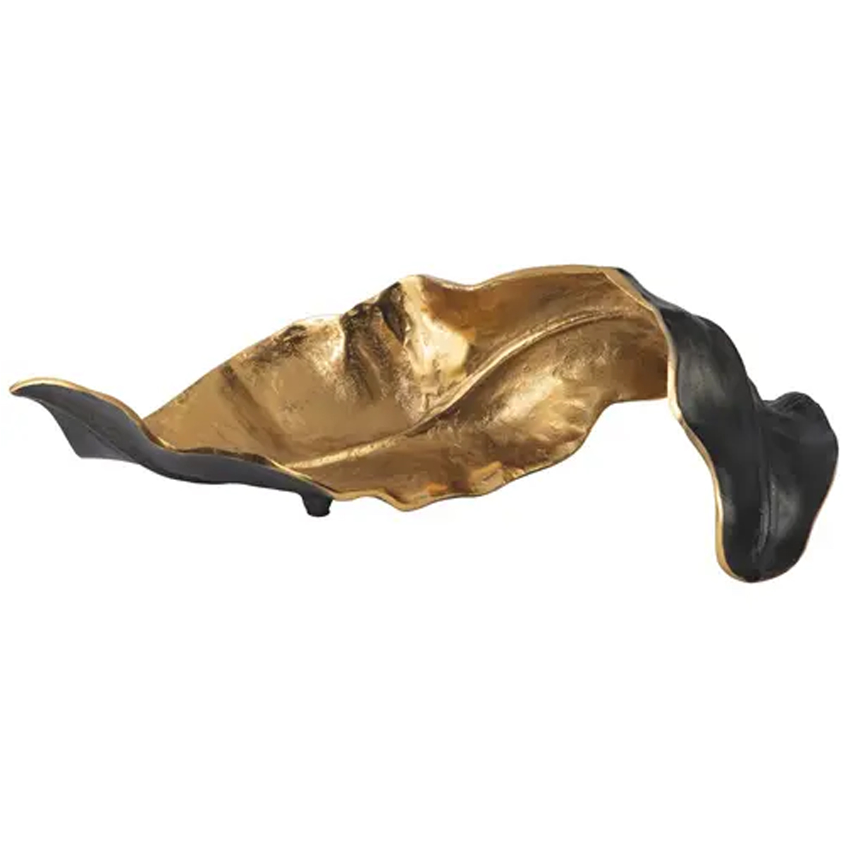 Picture of MELINDA BLACK GOLD LEAF SCULPTURE