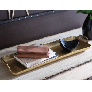 Picture of POSY GOLD TRAY