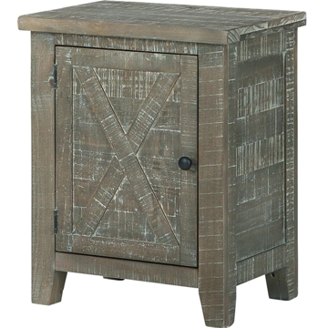 Picture of PIERSTON GRAY ACCENT CABINET
