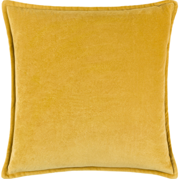 Picture of YELLOW VELVET 20X20 PILLOW