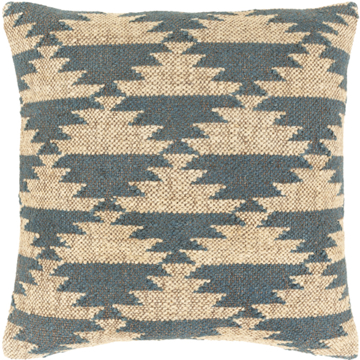 Picture of GADA TEAL/CAMEL AZTEC PILLOW