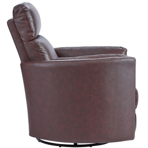 Picture of REVOLVE POWER SWIVEL GLIDER RECLINER IN BURGUNDY