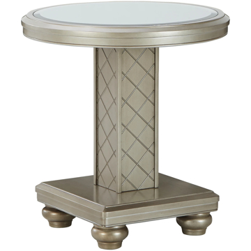 Picture of CHABLIS ROUND END TABLE