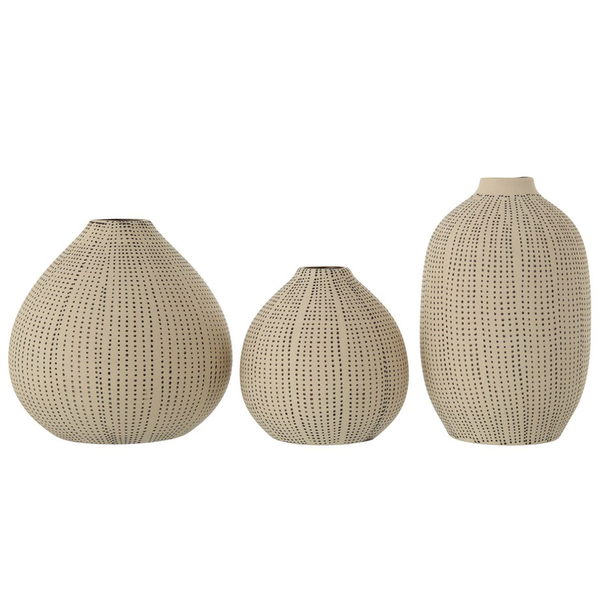 Picture of STONEWARE TEXTURED VASES