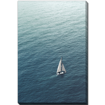 Picture of AERIAL SAILBOAT CANVAS 30X45